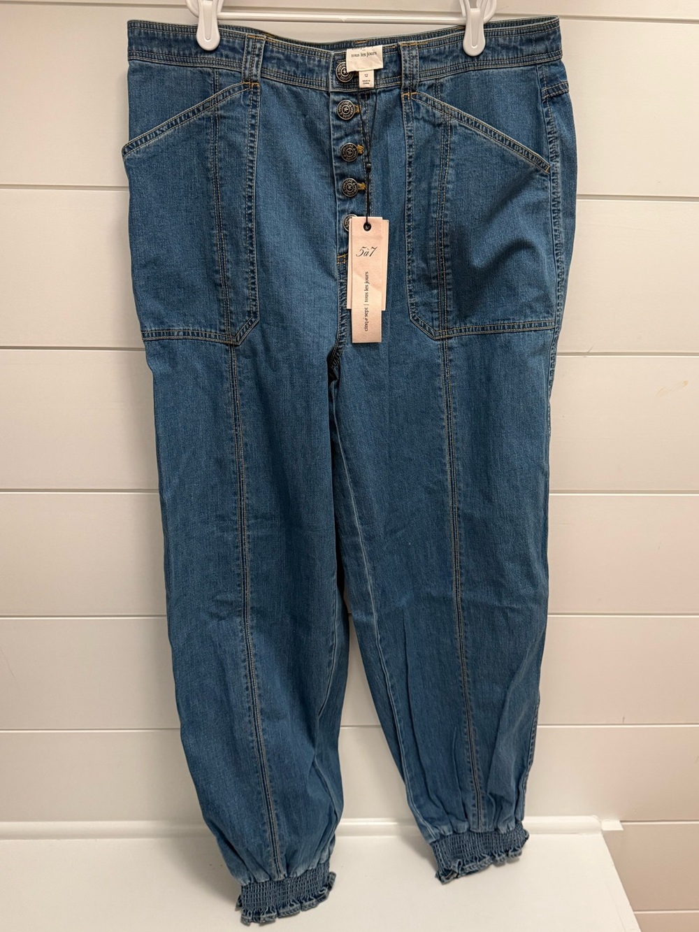 NWT Cinq à Sept Mavis Jeans Size 12 – Premium Designer Denim
